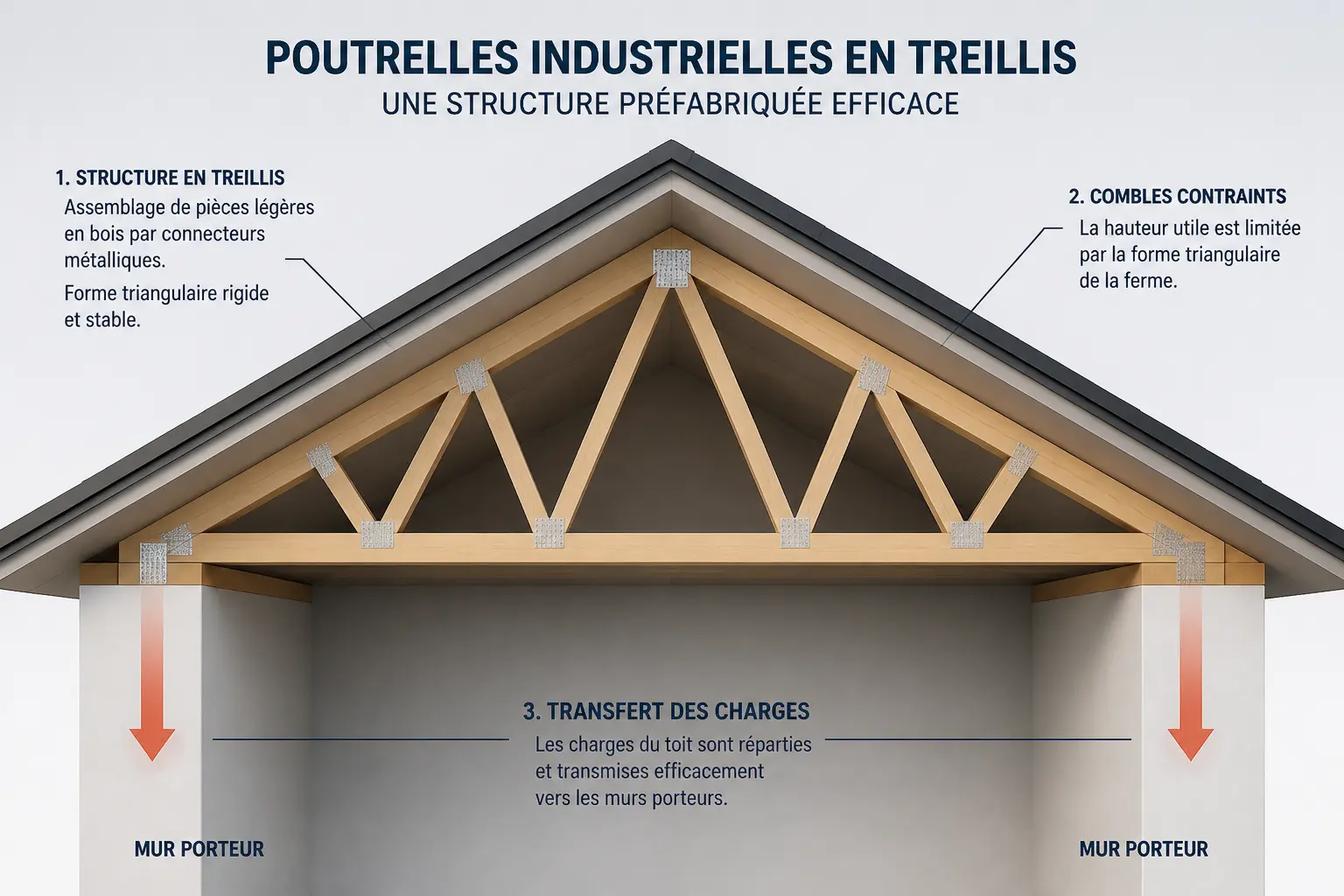 Qu’est-ce qu’une charpente en fermette et comment fonctionne-t-elle ?