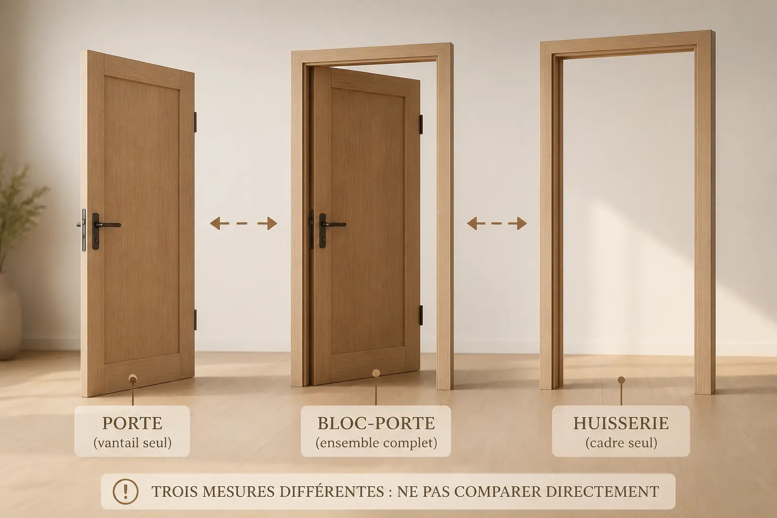 Dimension de porte : les repères à connaître avant de choisir