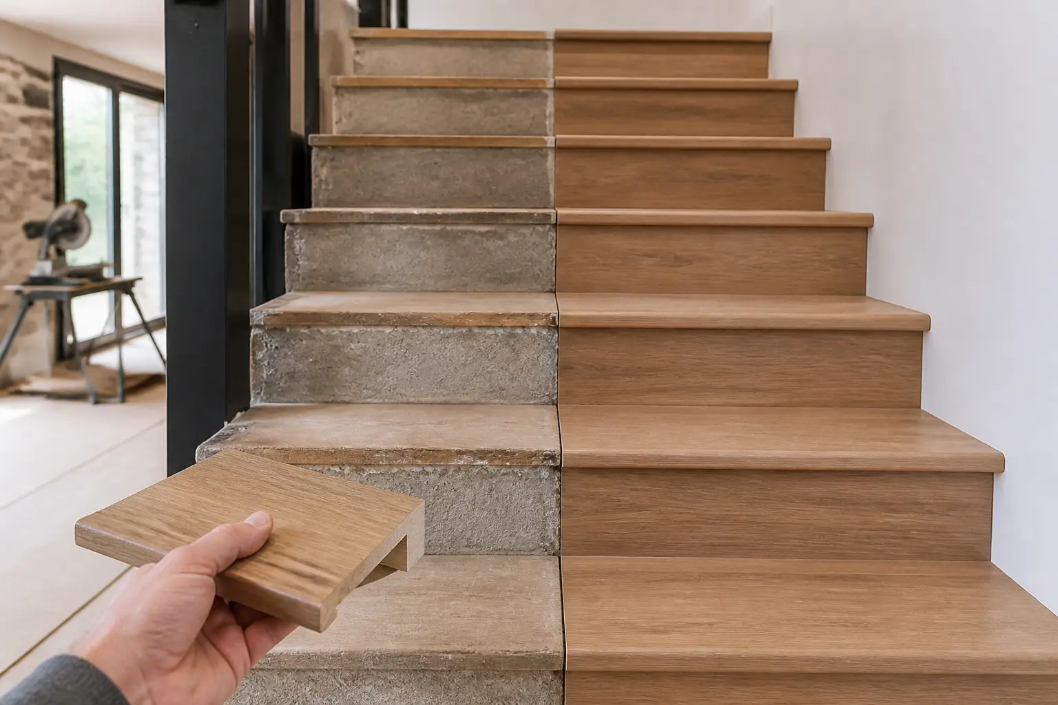 Habillage escalier : ce que vous pouvez rénover sans tout refaire