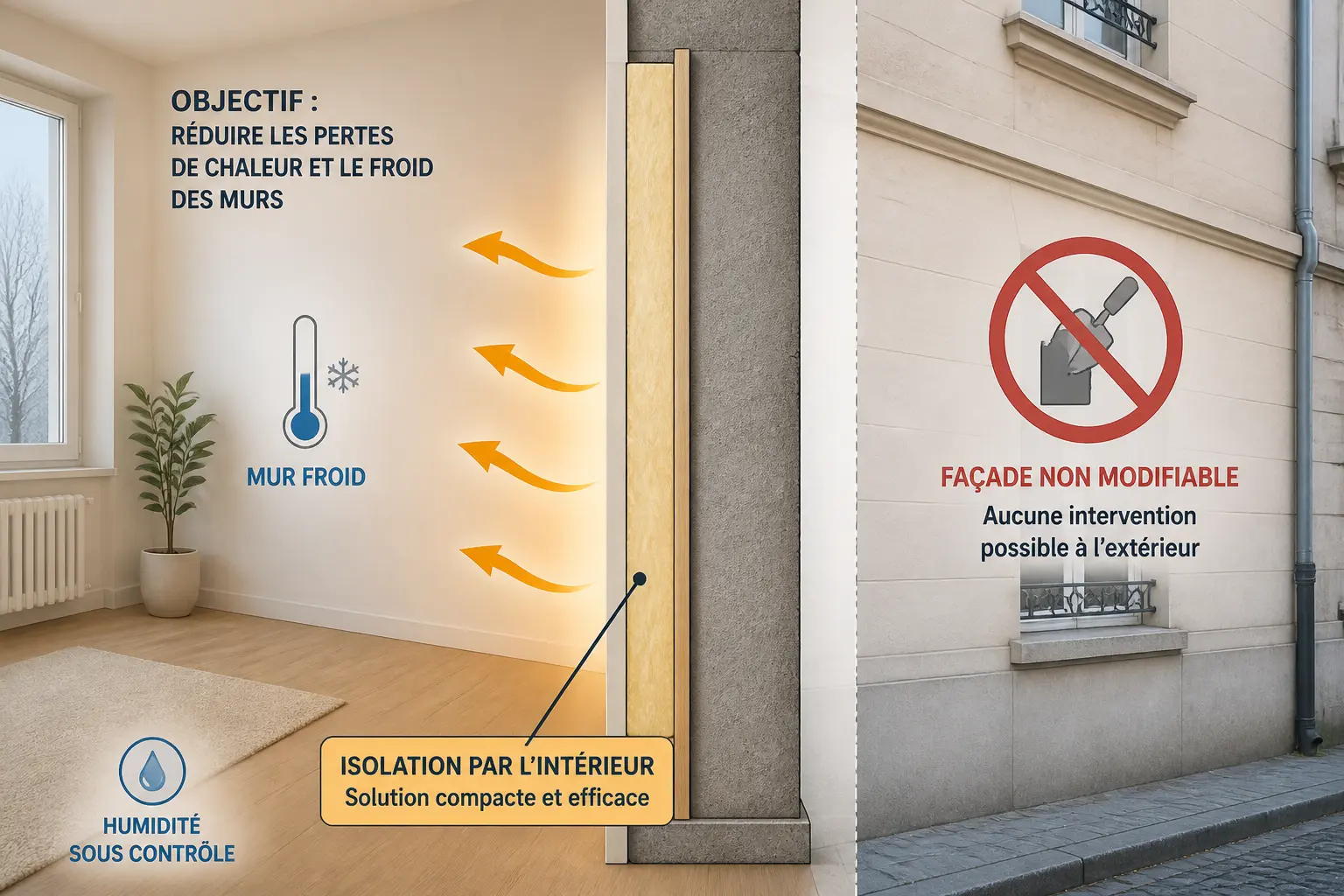 Isoler un mur intérieur : dans quels cas cette solution est vraiment pertinente